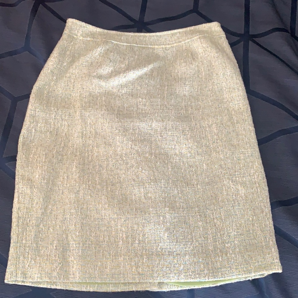 Halogen tweed pencil skirt